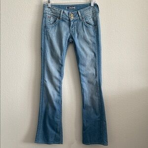 Hudson Jeans Light Wash Bootcut Y2K Denim Size 26 Made in USA